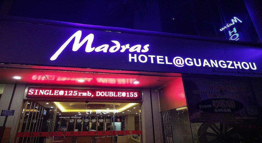 Madras Hotel Guangzhou Exteriör bild